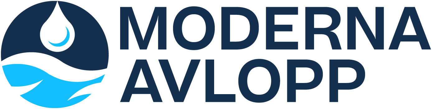 Moderna Avlopp Logotyp